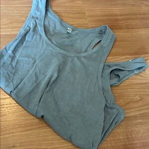 Free People Light Gray Bodysuit FP Intimately size small